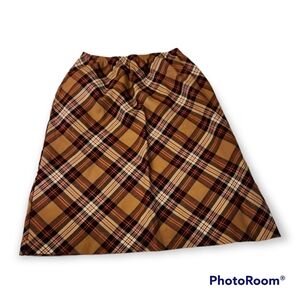 BCG Plaid Skirt